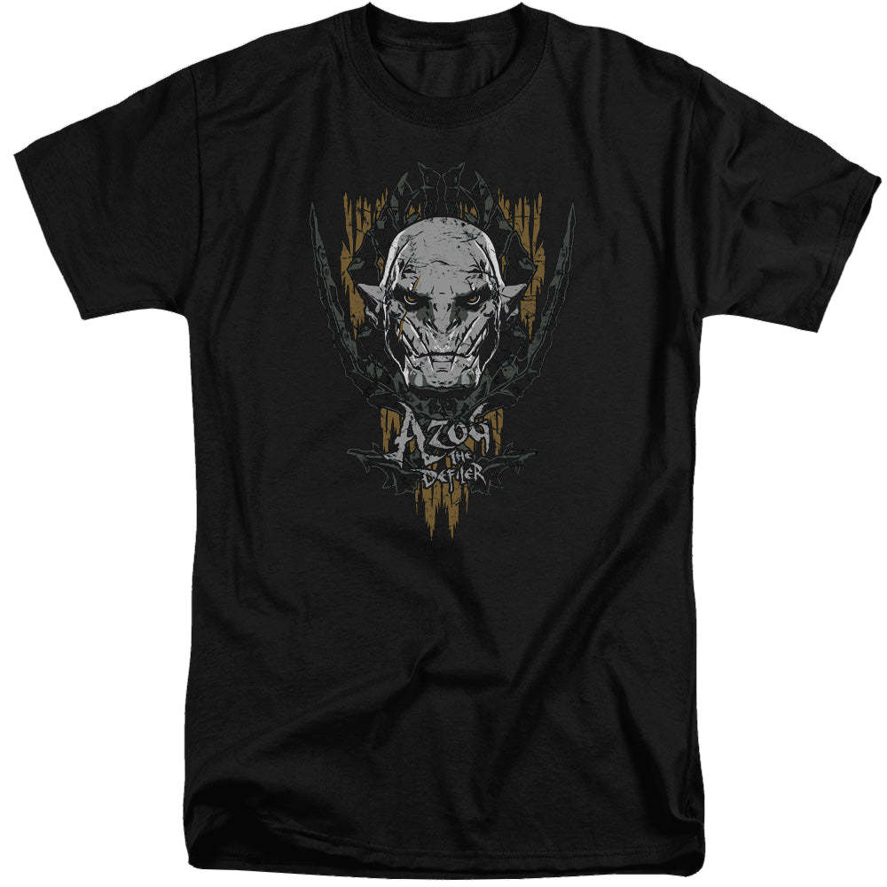 Hobbit Movie Trilogy, The Azog - Men's Tall Fit T-Shirt Men's Tall Fit T-Shirt The Hobbit
