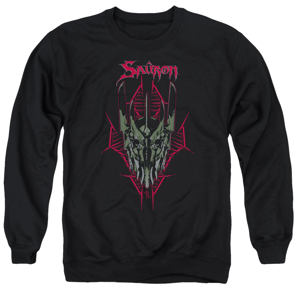Hobbit Movie Trilogy, The Evils Helm - Men's Crewneck Sweatshirt Men's Crewneck Sweatshirt The Hobbit