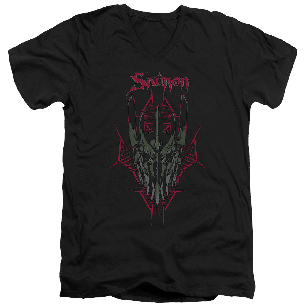 Hobbit Movie Trilogy, The Evils Helm - Men's V-Neck T-Shirt Men's V-Neck T-Shirt The Hobbit