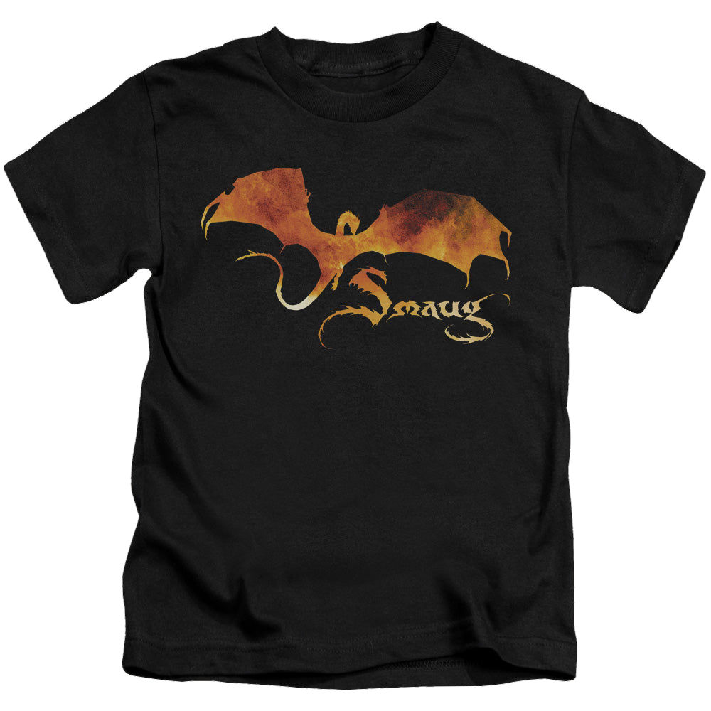 Hobbit Movie Trilogy, The Smaug On Fire - Kid's T-Shirt Kid's T-Shirt (Ages 4-7) The Hobbit