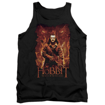 Black men's tank with The Hobbit Fates graphic