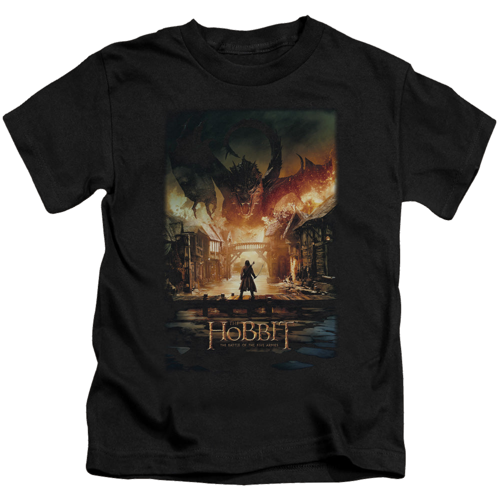Hobbit Movie Trilogy, The Smaug Poster - Kid's T-Shirt Kid's T-Shirt (Ages 4-7) The Hobbit