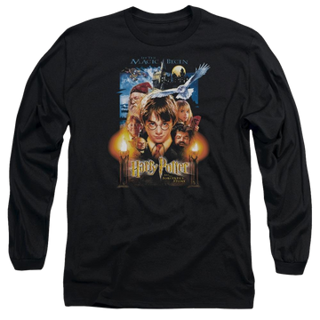 Harry Potter Movie Poster Men's Long Sleeve T-Shirt Men's Long Sleeve T-Shirt Harry Potter