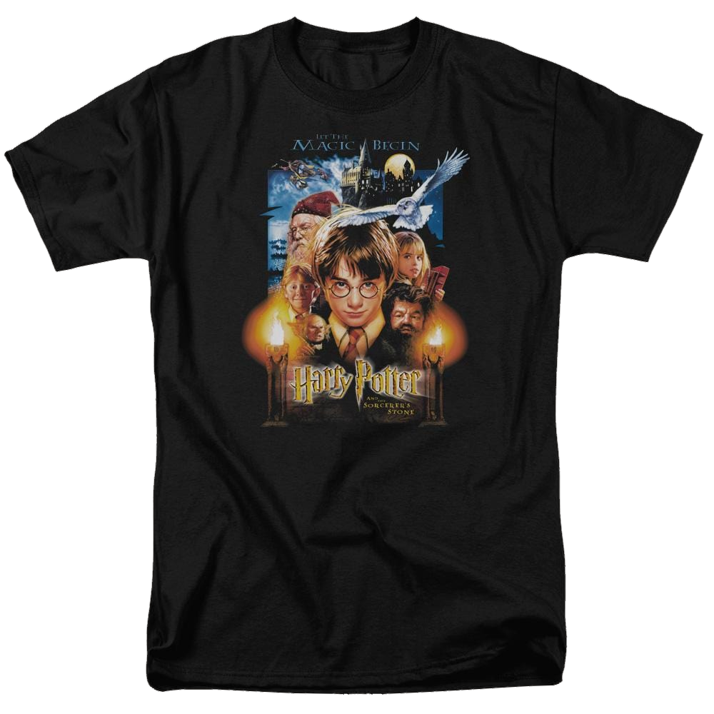 Harry Potter Movie Poster Men's Regular Fit T-Shirt Men's Regular Fit T-Shirt Harry Potter