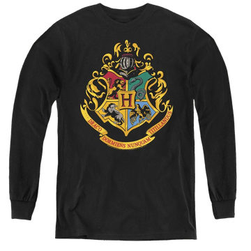 Harry Potter Hogwarts Crest - Youth Long Sleeve T-Shirt Youth Long Sleeve T-Shirt Harry Potter