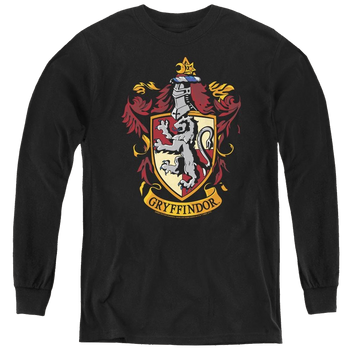 Harry Potter Gryffindor Crest - Youth Long Sleeve T-Shirt Youth Long Sleeve T-Shirt Harry Potter