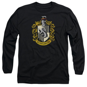 Harry Potter Hufflepuff Crest Men's Long Sleeve T-Shirt Men's Long Sleeve T-Shirt Harry Potter