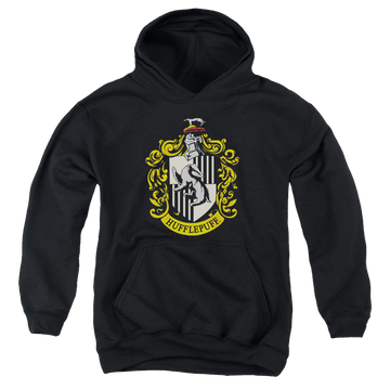 Harry Potter Hufflepuff Crest - Youth Hoodie Youth Hoodie (Ages 8-12) Harry Potter