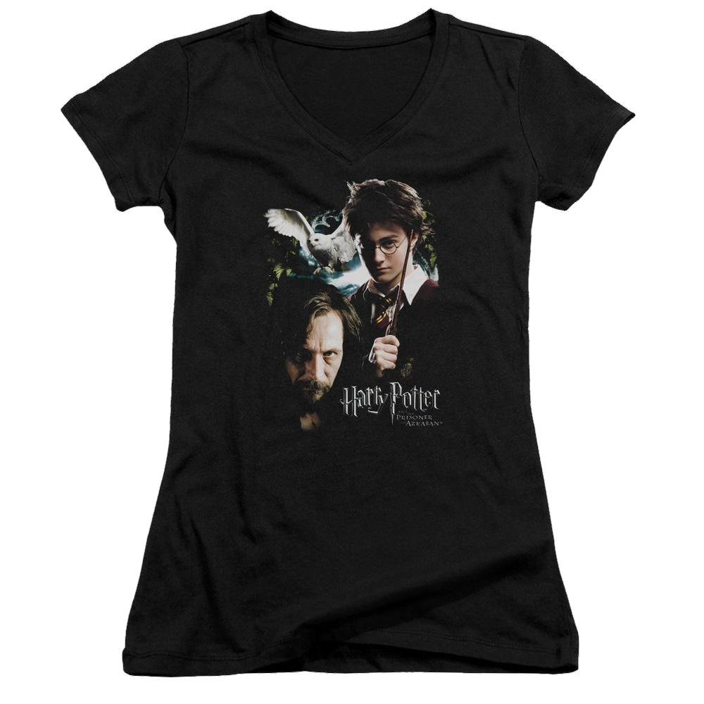 Harry Potter Harry And Sirius Juniors V-Neck T-Shirt Juniors V-Neck T-Shirt Harry Potter
