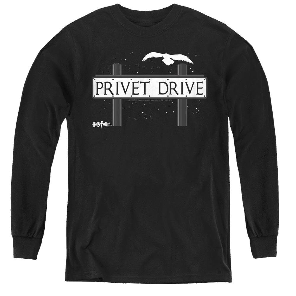Harry Potter Privet Drive - Youth Long Sleeve T-Shirt Youth Long Sleeve T-Shirt Harry Potter