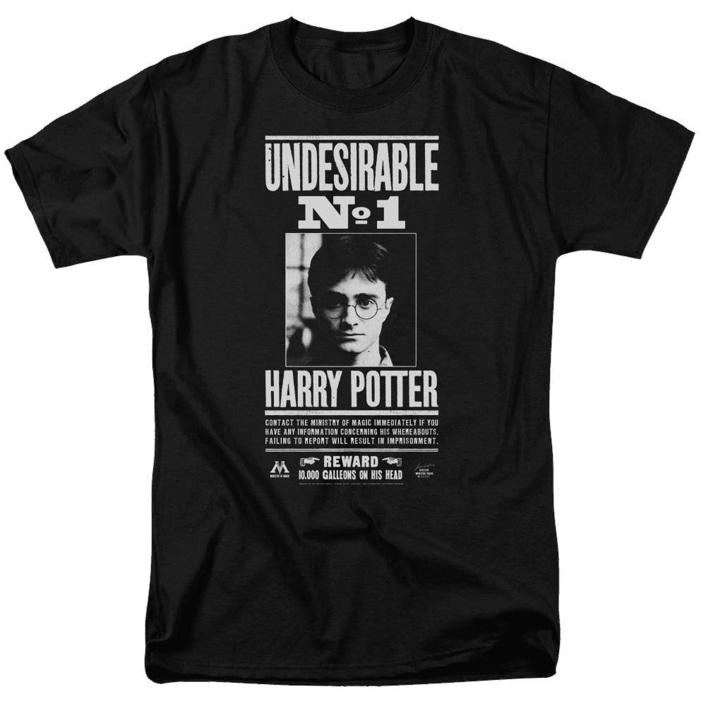Harry Potter Undesirable No 1 Men's Regular Fit T-Shirt Men's Regular Fit T-Shirt Harry Potter
