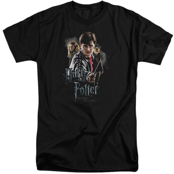 Harry Potter Deathly Hollows Cast Men's Tall Fit T-Shirt Men's Tall Fit T-Shirt Harry Potter