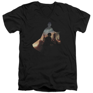 Harry Potter Voldemort Looms Men's V-Neck T-Shirt Men's V-Neck T-Shirt Harry Potter