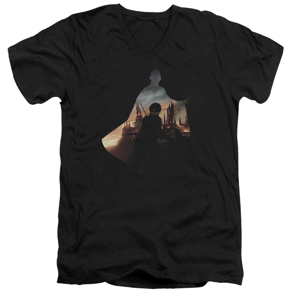 Harry Potter Voldemort Looms Men's V-Neck T-Shirt Men's V-Neck T-Shirt Harry Potter