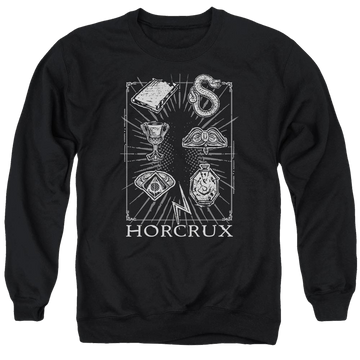 Harry Potter Horcrux Symbols Men's Crewneck Sweatshirt Men's Crewneck Sweatshirt Harry Potter