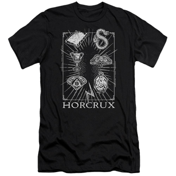 Harry Potter Horcrux Symbols Men's Premium Slim Fit T-Shirt Men's Premium Slim Fit T-Shirt Harry Potter