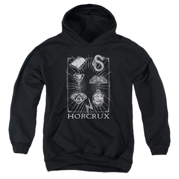 Harry Potter Horcrux Symbols - Youth Hoodie Youth Hoodie (Ages 8-12) Harry Potter