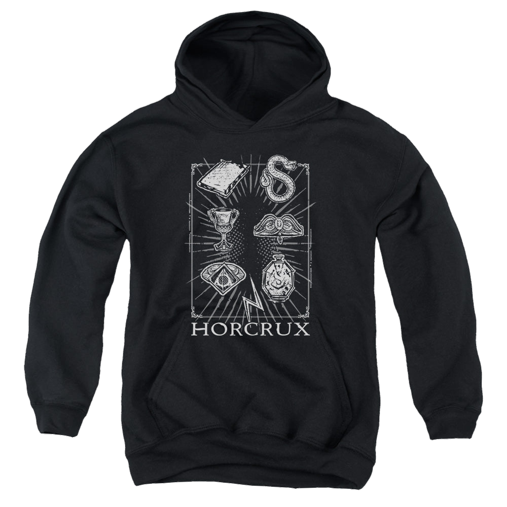 Harry Potter Horcrux Symbols - Youth Hoodie Youth Hoodie (Ages 8-12) Harry Potter