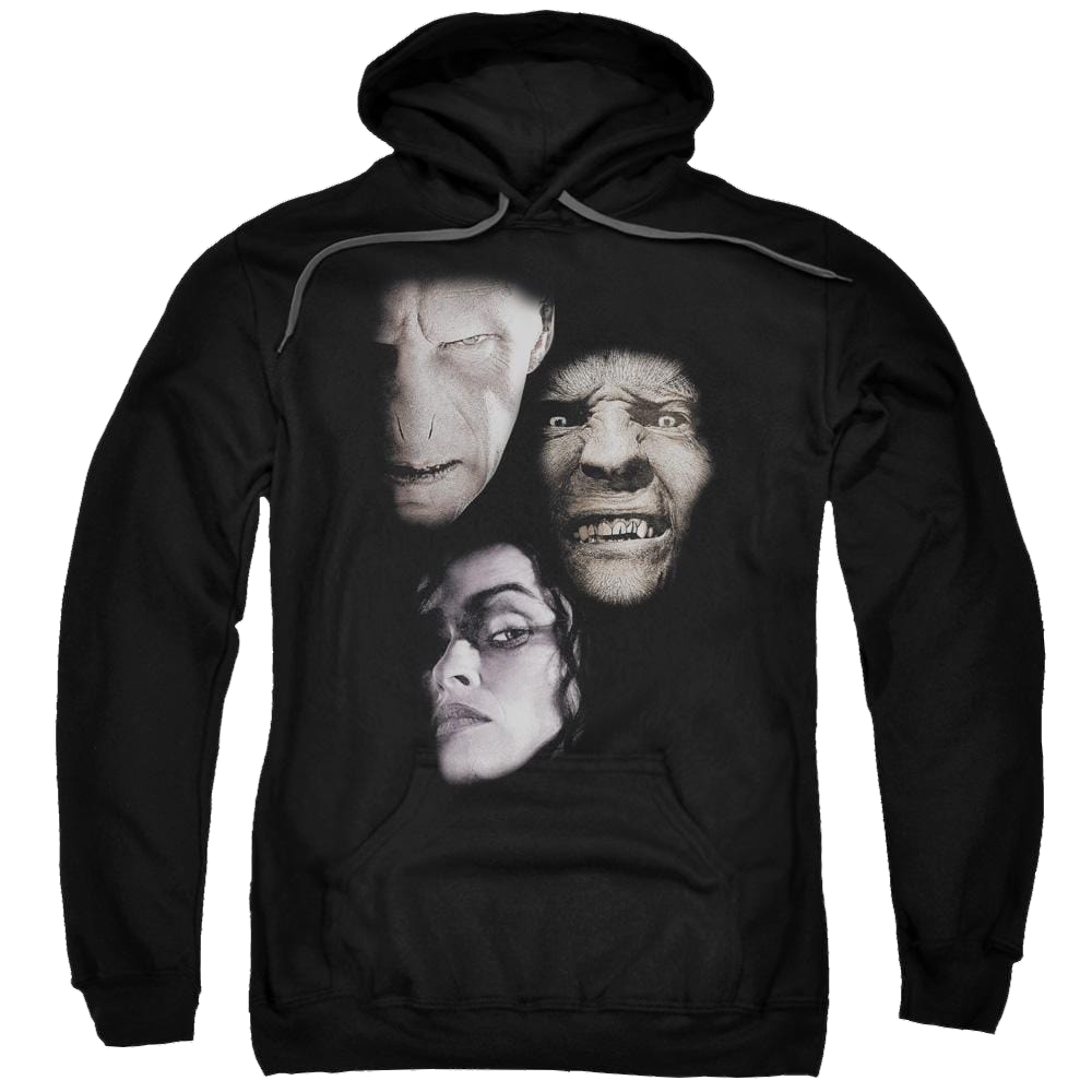 Harry Potter Villian Heads Pullover Hoodie Pullover Hoodie Harry Potter
