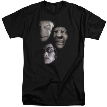 Harry Potter Villian Heads Men's Tall Fit T-Shirt Men's Tall Fit T-Shirt Harry Potter
