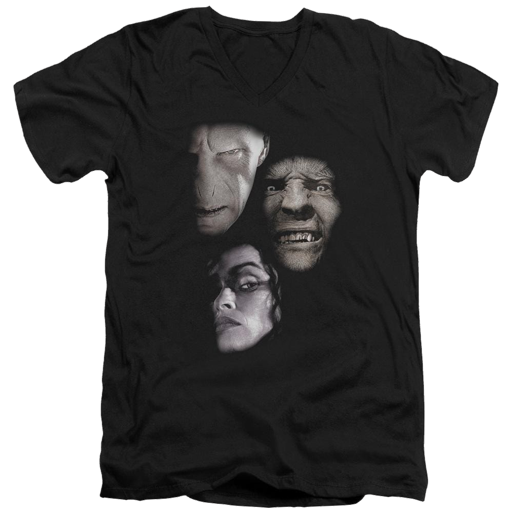 Harry Potter Villian Heads Men's V-Neck T-Shirt Men's V-Neck T-Shirt Harry Potter