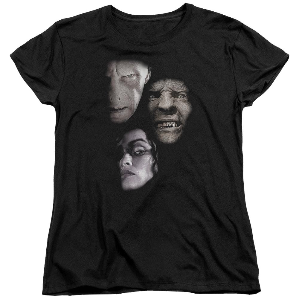Harry Potter Villian Heads Women's T-Shirt Women's T-Shirt Harry Potter
