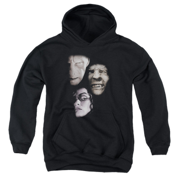 Harry Potter Villian Heads - Youth Hoodie Youth Hoodie (Ages 8-12) Harry Potter