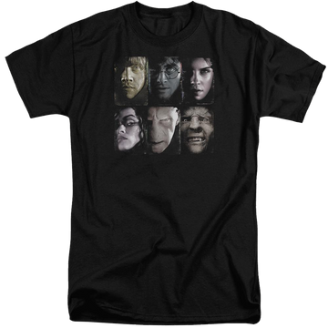 Harry Potter Horizontal Heads Men's Tall Fit T-Shirt Men's Tall Fit T-Shirt Harry Potter