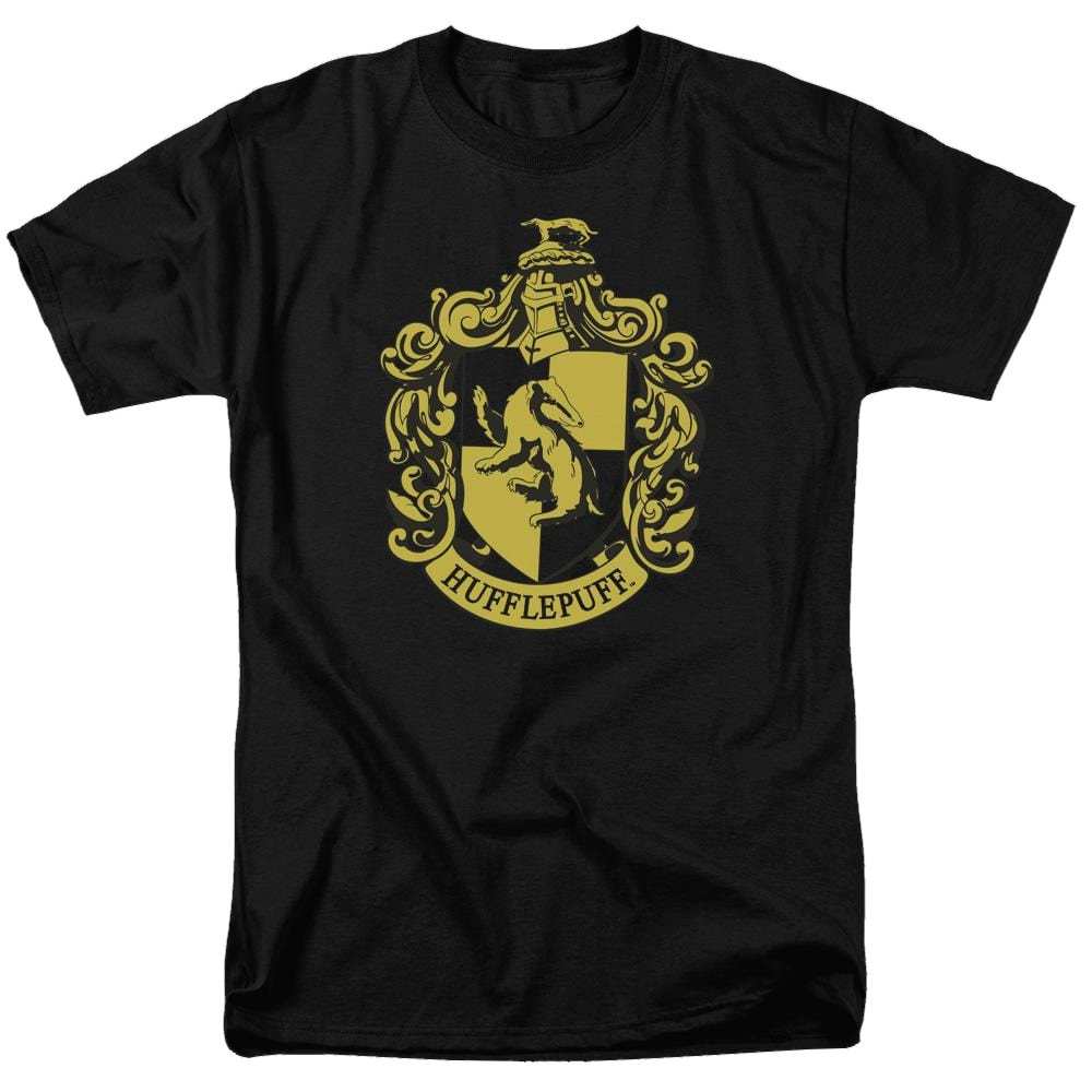 Harry Potter Hufflepuff Crest Men's Regular Fit T-Shirt Men's Regular Fit T-Shirt Harry Potter