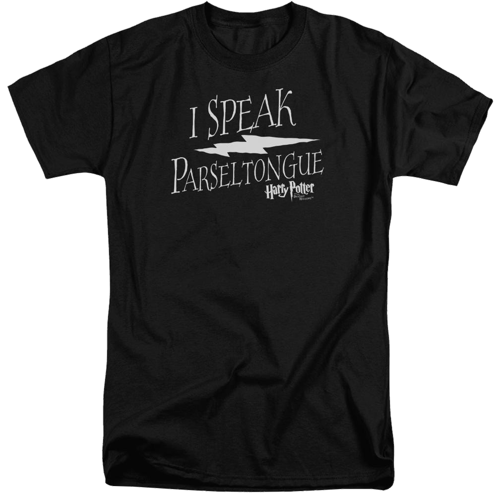 Harry Potter I Speak Parseltongue Men's Tall Fit T-Shirt Men's Tall Fit T-Shirt Harry Potter