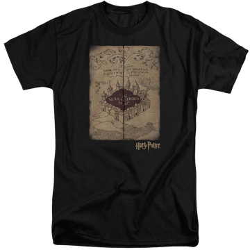 Harry Potter Marauders Map Men's Tall Fit T-Shirt Men's Tall Fit T-Shirt Harry Potter