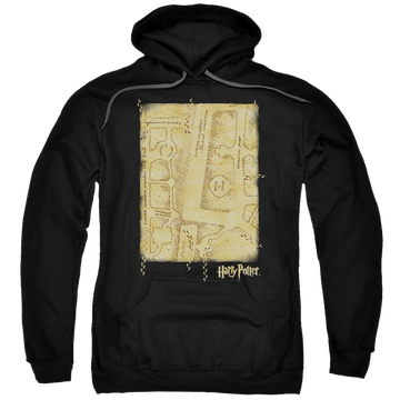 Harry Potter Marauders Map Interior Pullover Hoodie Pullover Hoodie Harry Potter