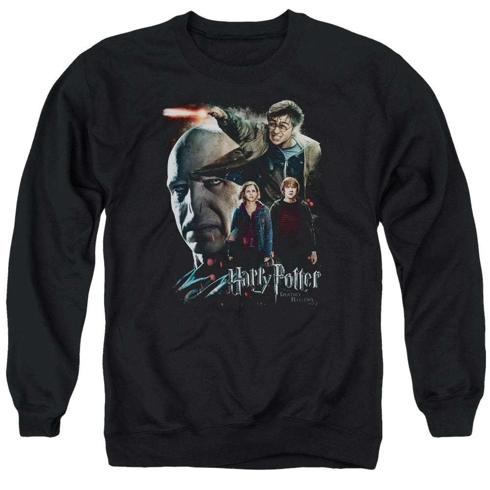 Harry Potter Final Fight Men's Crewneck Sweatshirt Men's Crewneck Sweatshirt Harry Potter
