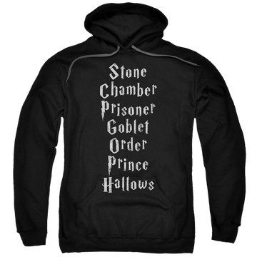 Harry Potter Titles Pullover Hoodie Pullover Hoodie Harry Potter