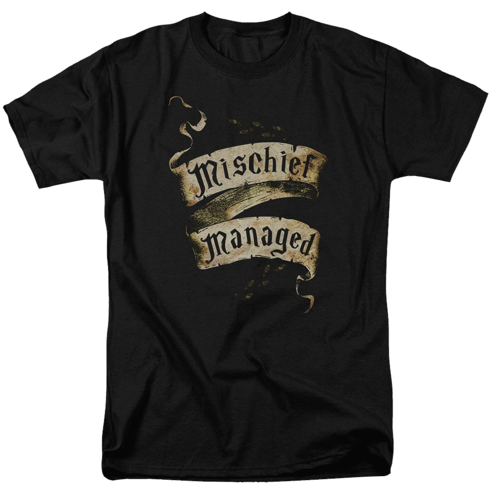 Harry Potter Mischief Managed Men's Regular Fit T-Shirt Men's Regular Fit T-Shirt Harry Potter