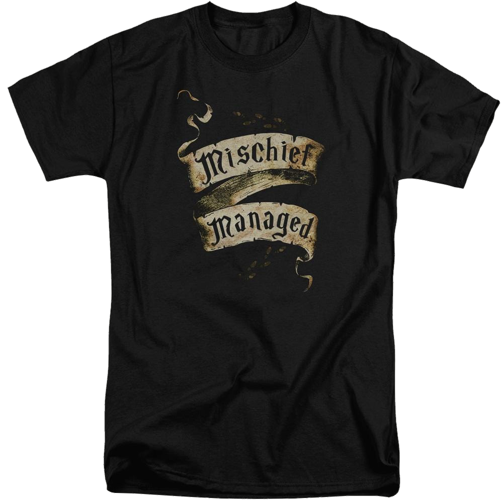 Harry Potter Mischief Managed Men's Tall Fit T-Shirt Men's Tall Fit T-Shirt Harry Potter
