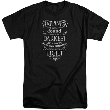 Harry Potter Happiness Men's Tall Fit T-Shirt Men's Tall Fit T-Shirt Harry Potter