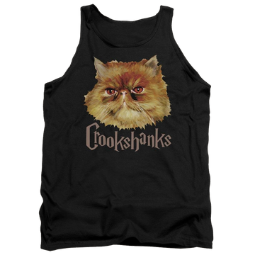 Black men's tank with Harry Potter Crookshanks Color graphic