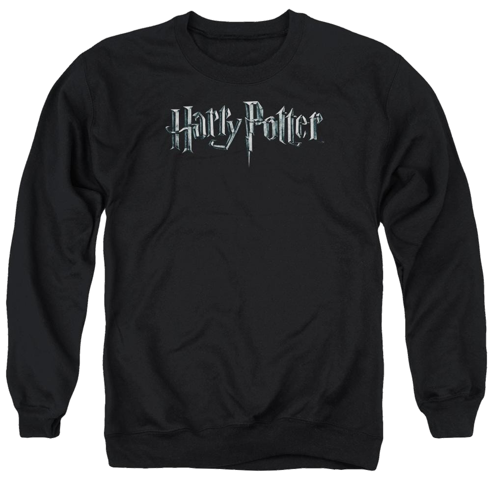 Harry Potter Logo Men's Crewneck Sweatshirt Men's Crewneck Sweatshirt Harry Potter
