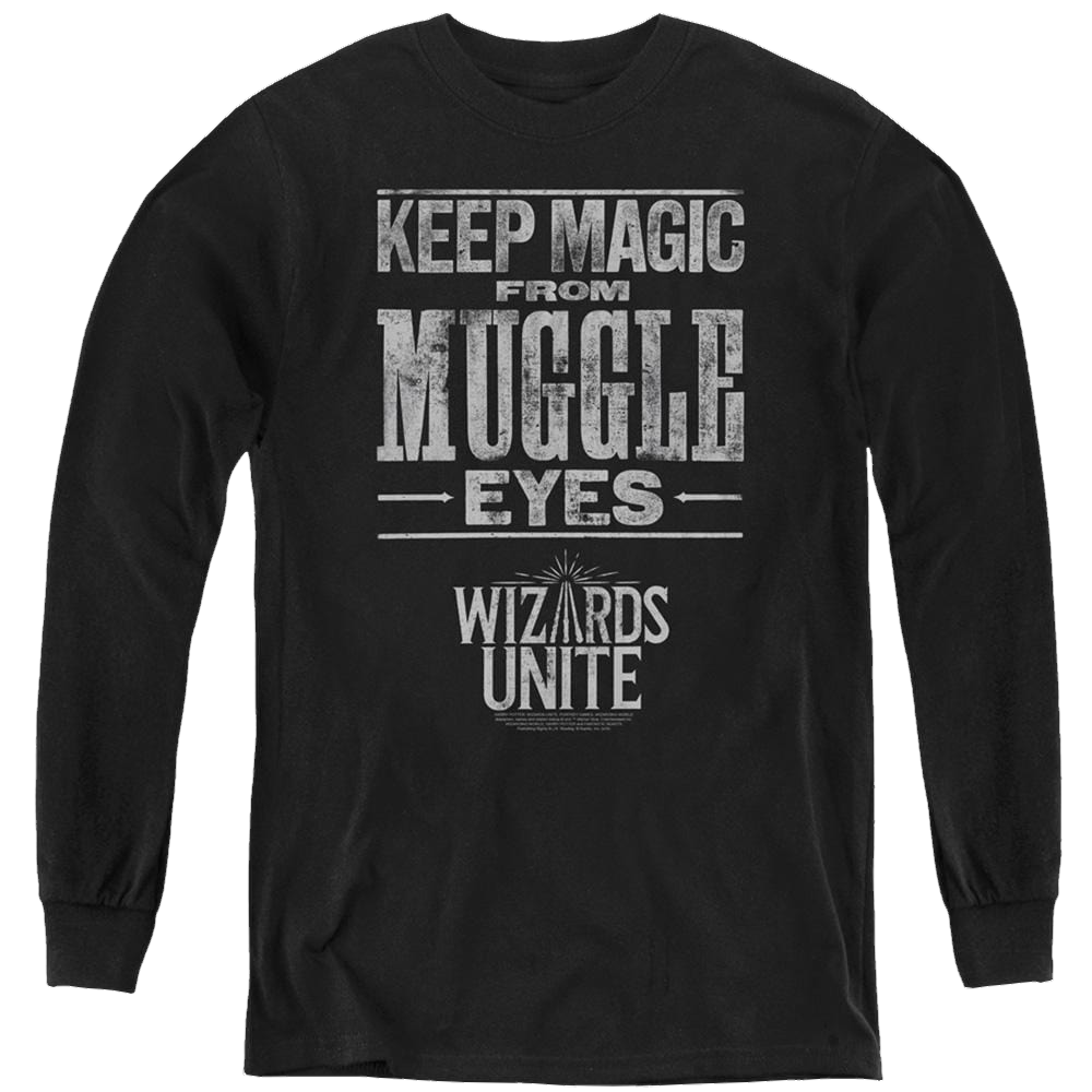 Harry Potter Hidden Magic - Youth Long Sleeve T-Shirt Youth Long Sleeve T-Shirt Harry Potter