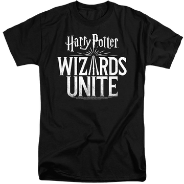 Harry Potter Wizards Unite Logo - Men's Tall Fit T-Shirt Men's Tall Fit T-Shirt Harry Potter