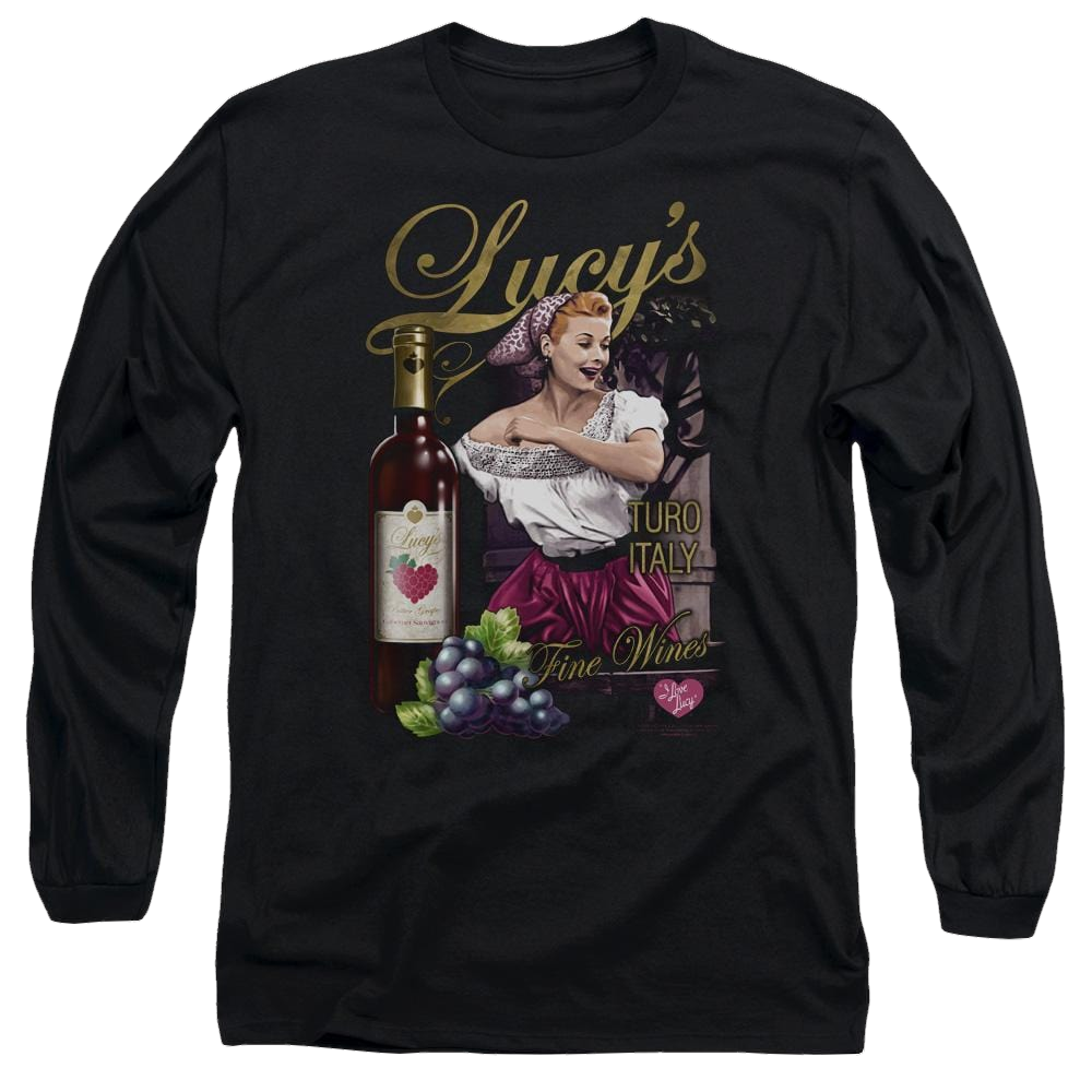 I Love Lucy Bitter Grapes Men's Long Sleeve T-Shirt Men's Long Sleeve T-Shirt I Love Lucy