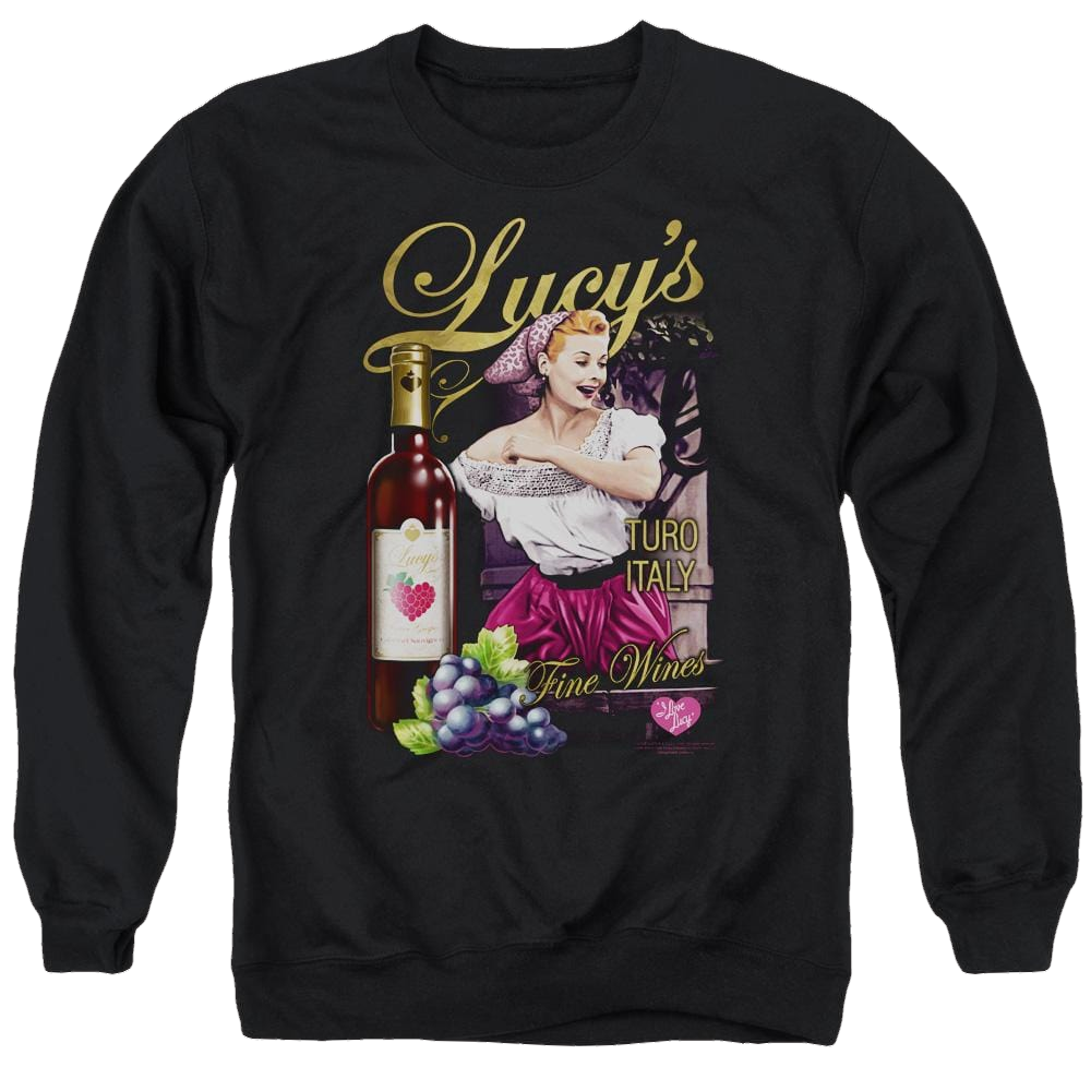 I Love Lucy Bitter Grapes Men's Crewneck Sweatshirt Men's Crewneck Sweatshirt I Love Lucy