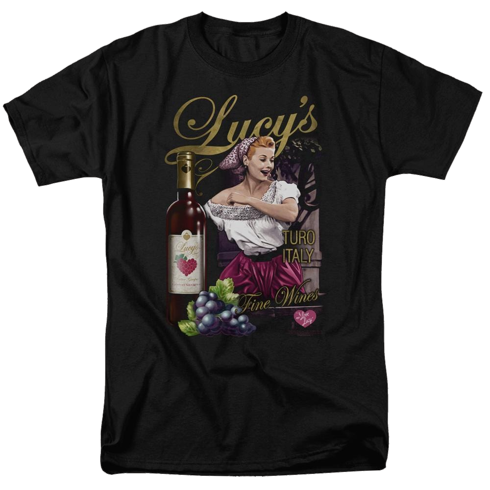 I Love Lucy Bitter Grapes Men's Regular Fit T-Shirt Men's Regular Fit T-Shirt I Love Lucy
