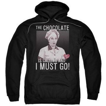 I Love Lucy Chocolate Calling Pullover Hoodie Pullover Hoodie I Love Lucy