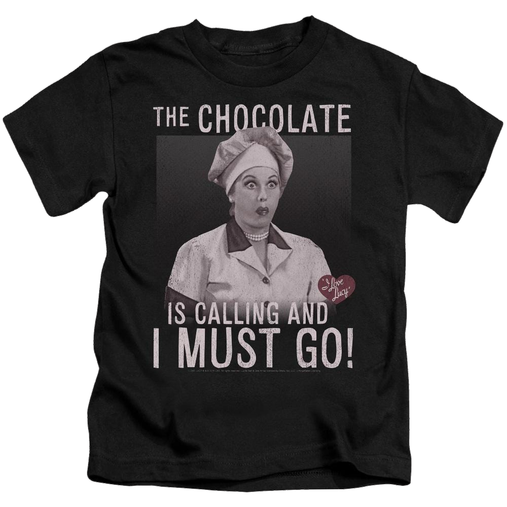 I Love Lucy Chocolate Calling Kid's T-Shirt (Ages 4-7) Kid's T-Shirt (Ages 4-7) I Love Lucy