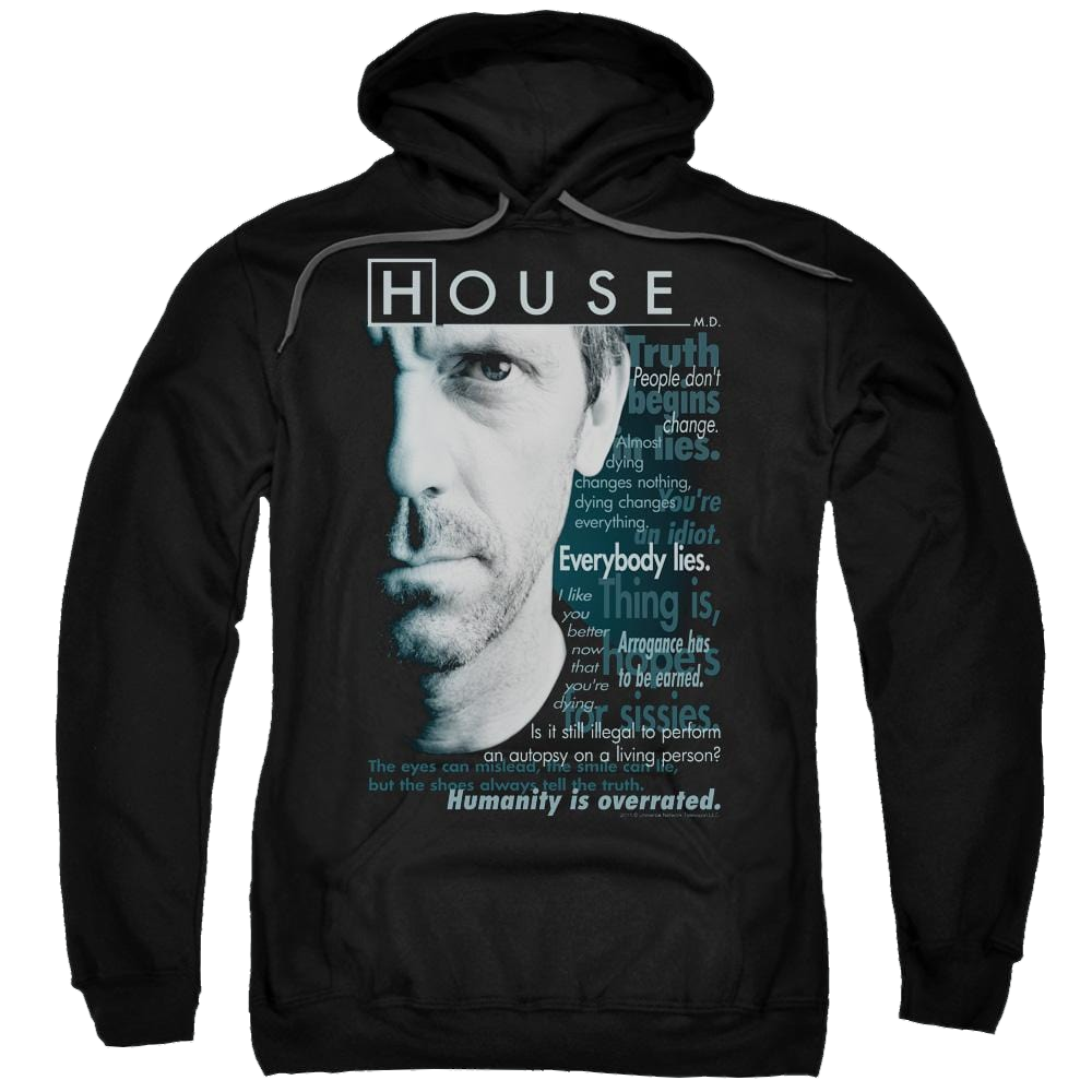 House Houseisms Pullover Hoodie Pullover Hoodie House