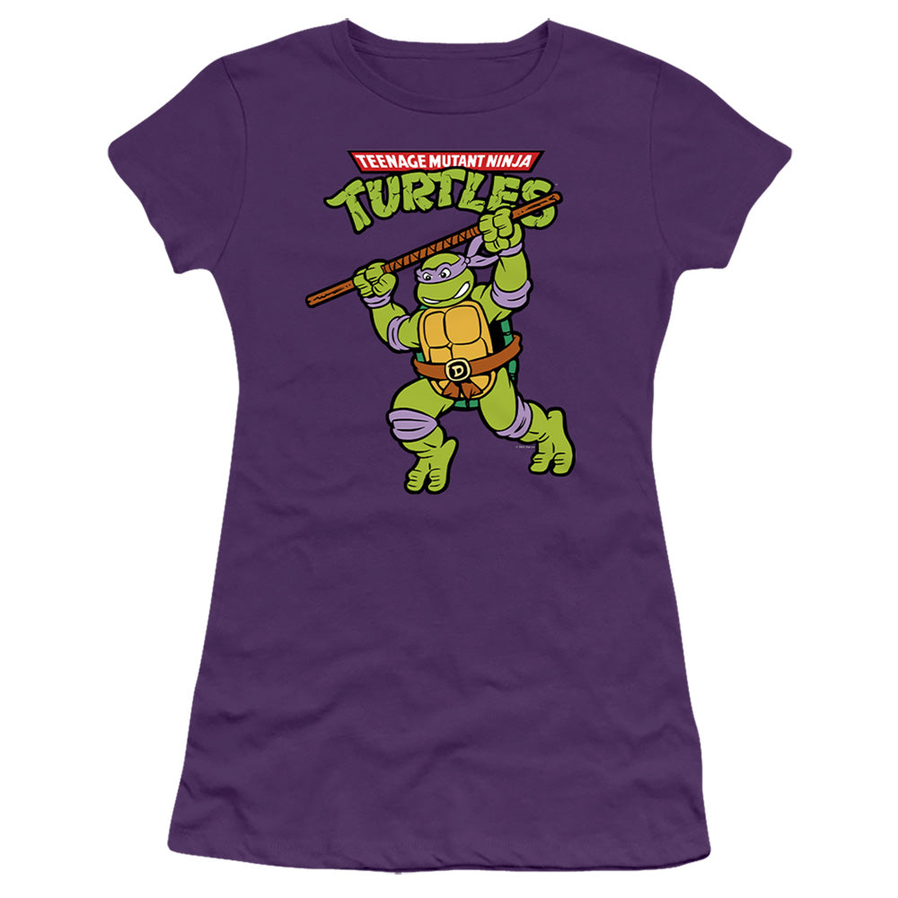 Teenage Mutant Ninja Turtles Donnie Solo - Juniors T-Shirt Juniors T-Shirt Teenage Mutant Ninja Turtles