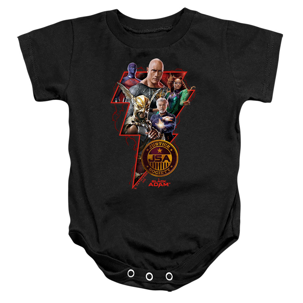 Black Adam Black Adam Character Bolt - Baby Bodysuit Baby Bodysuit Black Adam