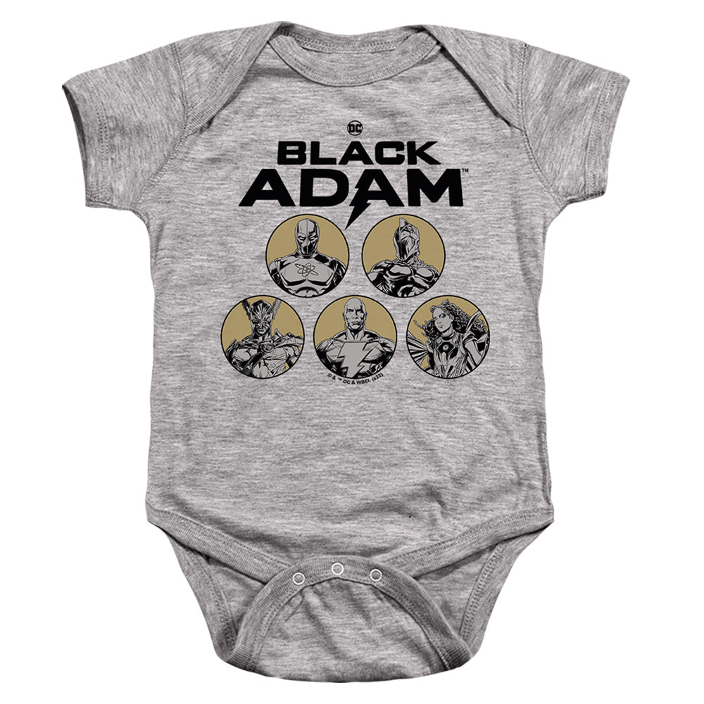 Black Adam Black Adam Contrast Group - Baby Bodysuit Baby Bodysuit Black Adam